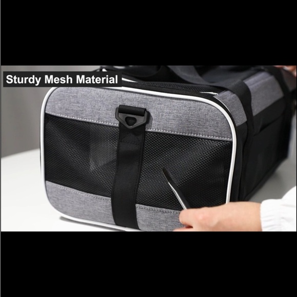 Petskd Pet Travel Carrier Bag for Small Dogs & Cats Airline’s Approved 17x11x9.5 - Picture 15 of 16